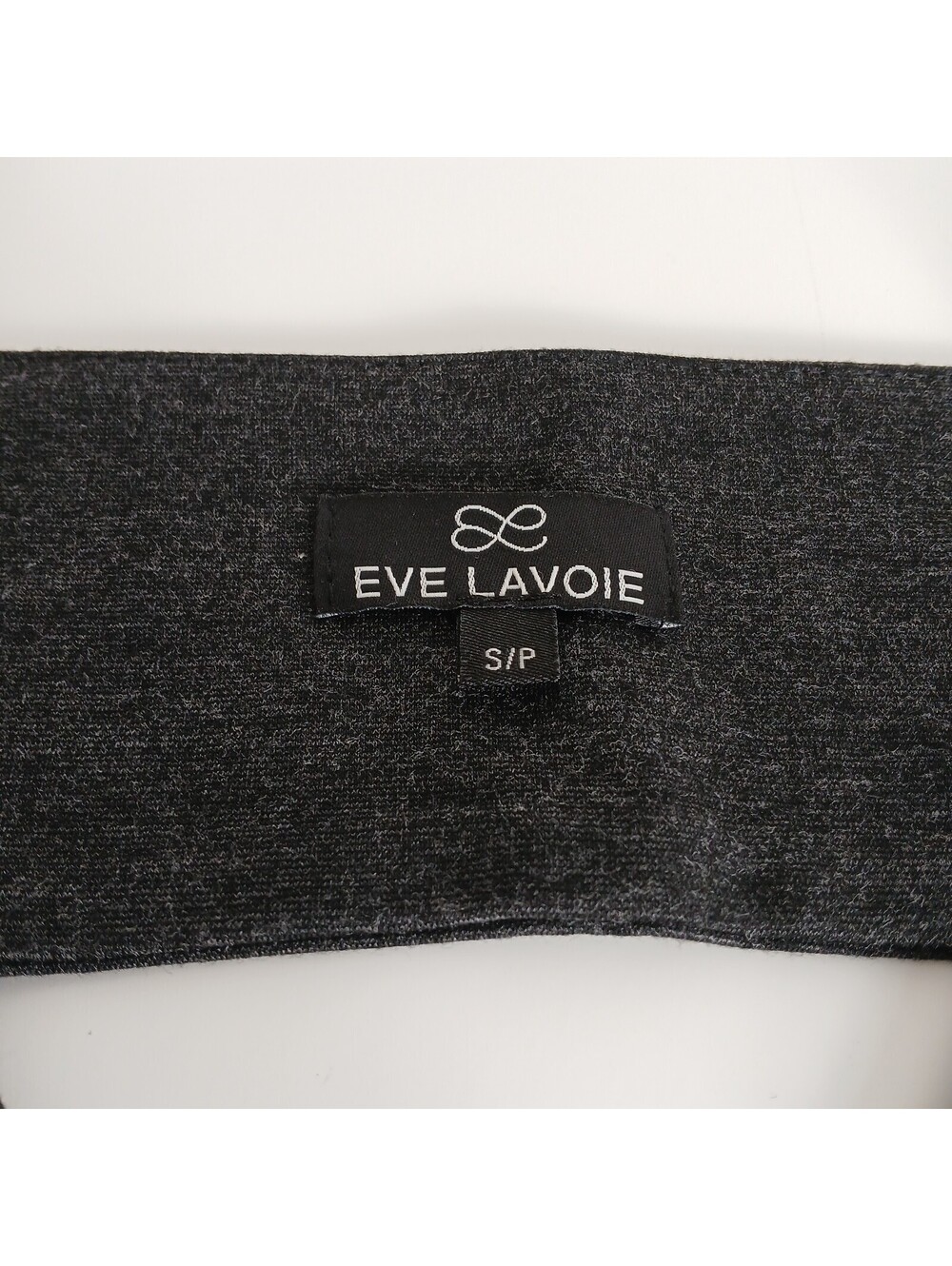 Eve Lavoie Crop Top Women Small Charcoal Open Back Montreal Designer - Picture 5 of 6
